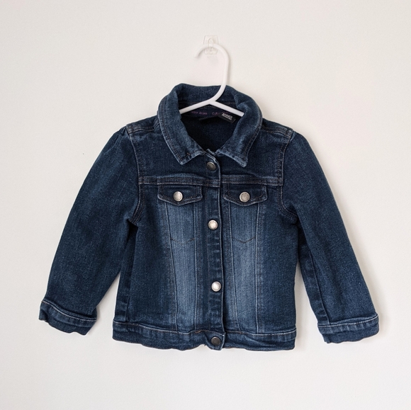 Calvin Klein Jeans Girls Cute Denim Jacket Size 3T - Picture 1 of 4